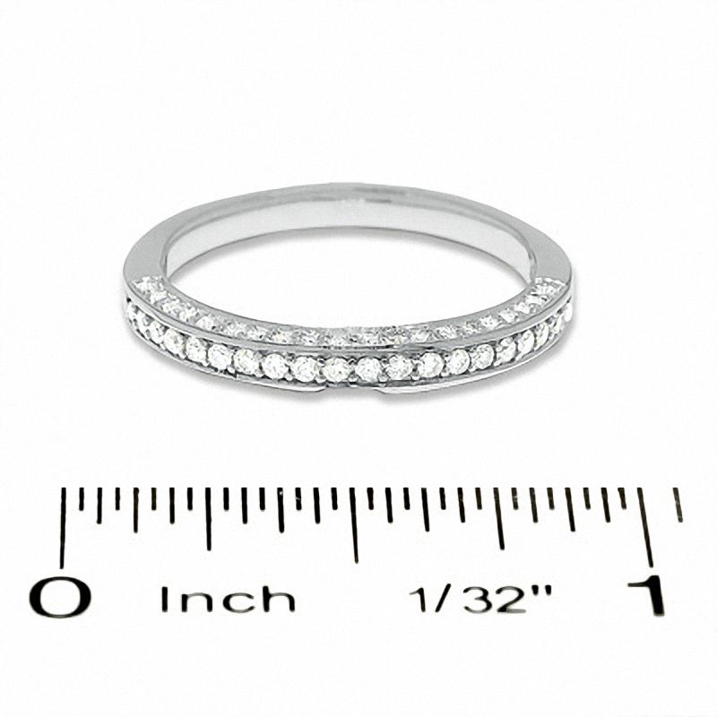 Main Image 3 of 1/5 CT. T.W. Diamond Band in 14K White Gold