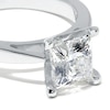 Thumbnail Image 2 of Celebration Lux® 2 CT. Princess-Cut Certified Diamond Solitaire Engagement Ring in 18K White Gold (I/SI2)