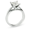 Thumbnail Image 2 of Celebration Lux® 2 CT. Princess-Cut Diamond Solitaire Engagement Ring in 14K White Gold (I/SI2)