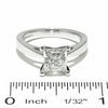 Thumbnail Image 4 of Celebration Lux® 2 CT. Princess-Cut Certified Diamond Solitaire Engagement Ring in 18K White Gold (I/SI2)