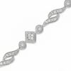 Thumbnail Image 0 of 1/2 CT. T.W. Diamond Kite Twist Bracelet in 10K White Gold