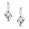 Thumbnail Image 1 of Sirena™ 1/4 CT. T.W. Diamond Solitaire Stud Earrings in 14K White Gold