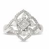 Thumbnail Image 0 of 1/2 CT. T.W. Diamond Open Kite Ring in 14K White Gold