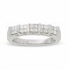 Thumbnail Image 0 of 1/2 CT. T.W. Diamond Five Stone Bypass Ring in 14K White Gold