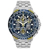 Thumbnail Image 1 of Men's Citizen Eco-Drive® Promaster Skyhawk A-T Blue Angels Chronograph Watch with Blue Dial (Model: JY0040-59L)