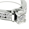Thumbnail Image 2 of Celebration Lux® 1-1/2 CT. T.W. Diamond Engagement Ring in 18K White Gold (I/SI2)