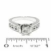 Thumbnail Image 4 of Celebration Lux® 1-1/2 CT. T.W. Diamond Engagement Ring in 18K White Gold (I/SI2)