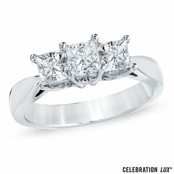 Celebration Lux® 1 CT. T.W. Princess-Cut Certified Diamond
