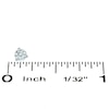 Thumbnail Image 2 of Celebration Lux® 1/3 CT. T.W. Certified Diamond Solitaire Stud Earrings in 18K White Gold (I/SI2)