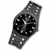 Thumbnail Image 1 of Men's Wittnauer Montserrat Two-Tone Bracelet Watch with Black Dial (Model: 12D100)