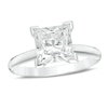 Thumbnail Image 0 of 2 CT. Certified Princess-Cut Diamond Solitaire Engagement Ring in 14K White Gold (I/I1)