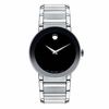 Thumbnail Image 1 of Men's Movado Sapphire Watch with Black Dial (Model: 0606092)
