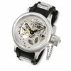 Thumbnail Image 1 of Men's Invicta Russian Diver Automatic Strap Watch with Silver-Tone Skeleton Dial (Model: 3468)