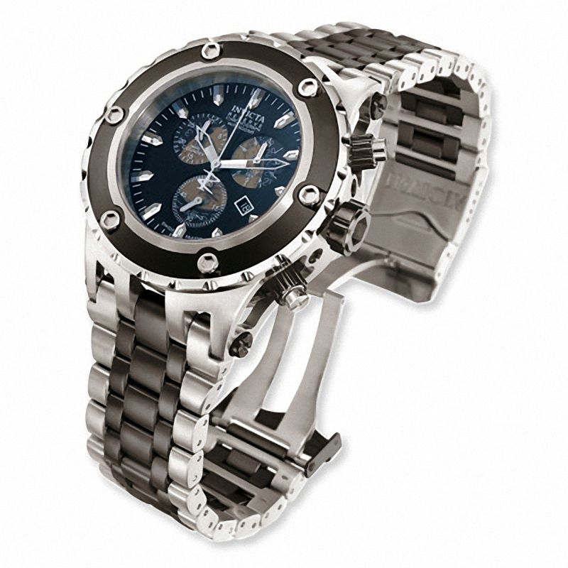 Main Image 1 of Men's Invicta Subaqua Chronograph Two-Tone Watch with Black Dial (Model: 5216)