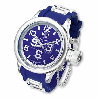 Men's Invicta Russian Diver Quinotaur Chronograph Strap Watch with