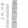 Thumbnail Image 2 of 1/2 CT. T.W. Diamond Vintage-Style Scroll Bracelet in Sterling Silver