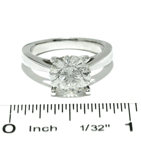 Celebration Lux® 3 CT. Diamond Solitaire Engagement Ring in 14K White