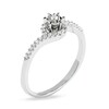 Thumbnail Image 1 of 1/10 CT. T.W. Diamond Bypass Promise Ring in 10K White Gold