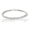 Thumbnail Image 2 of 3/4 CT. T.W. Diamond Tennis Bracelet in Sterling Silver