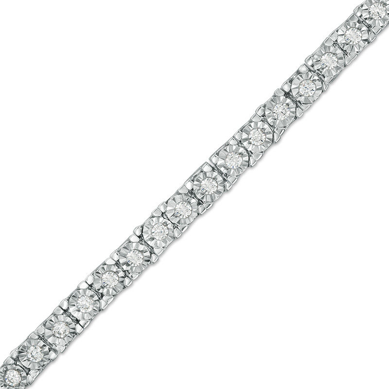 Buy Niscka American Diamond Silver Plated Openable Flower Bracelet Online