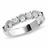 Thumbnail Image 1 of 1/2 CT. T.W. Diamond Swirl Band in 14K White Gold
