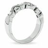 Thumbnail Image 1 of 1/2 CT. T.W. Diamond Swirl Band in 14K White Gold