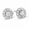 Thumbnail Image 0 of 1/2 CT. T.W. Certified Colorless Diamond Plus Earrings in 18K White Gold