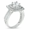 Thumbnail Image 1 of 2 CT. T.W. Diamond Double Row Bridal Set in 14K White Gold