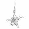Thumbnail Image 0 of Diamond Accent Little Boy Charm Pendant in Sterling Silver