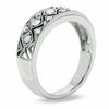 Thumbnail Image 2 of 1/3 CT. T.W. Diamond Vintage Kite Band in 14K White Gold