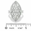 Thumbnail Image 3 of 1 CT. T.W. Diamond Fashion Ring in 14K White Gold