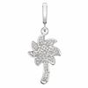 Thumbnail Image 1 of Diamond Accent Palm Tree Charm in Sterling Silver