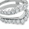 Thumbnail Image 2 of Celebration Lux® 1-1/2 CT. T.W. Diamond Solitaire Enhancer in 18K White Gold (I/SI2)