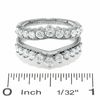 Thumbnail Image 4 of Celebration Lux® 1-1/2 CT. T.W. Diamond Solitaire Enhancer in 18K White Gold (I/SI2)