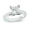 Thumbnail Image 1 of Celebration Lux® 3 CT. Princess-Cut Certified Diamond Solitaire Engagement Ring in 18K White Gold (I/SI2)