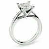 Thumbnail Image 2 of Celebration Lux® 3 CT. Princess-Cut Diamond Solitaire Engagement Ring in 14K White Gold (I/SI2)