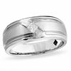Thumbnail Image 1 of 1/5 CT. T.W. Square-Cut Diamond Kite Band in 14K White Gold