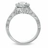 Thumbnail Image 2 of Celebration Lux® 1 CT. T.W. Diamond Framed Bridal Set in 18K White Gold (I/SI2)