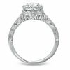 Thumbnail Image 3 of Celebration Lux® 1 CT. T.W. Certified Diamond Framed Bridal Set in 18K White Gold (I/SI2)