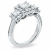 Thumbnail Image 1 of Celebration Lux® 1-1/2 CT. T.W. Princess-Cut Diamond Three Stone Framed Ring in 18K White Gold (I/SI2)
