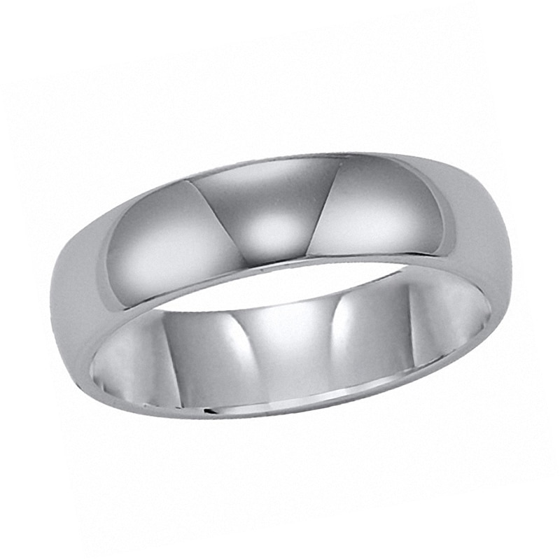 Main Image 1 of Triton 6.0mm Comfort Fit Tungsten Carbide Wedding Band