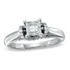 Thumbnail Image 1 of Celebration Lux® 1-1/5 CT. T.W. Princess-Cut Certified Diamond Solitaire Engagement Ring in 18K White Gold (I/SI2)