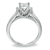 Thumbnail Image 2 of Celebration Lux® 1-1/5 CT. T.W. Princess-Cut Certified Diamond Solitaire Engagement Ring in 18K White Gold (I/SI2)