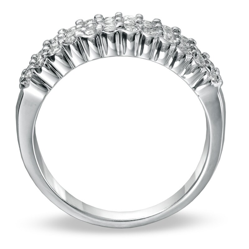 Main Image 2 of 1 CT. T.W. Diamond Band in 14K White Gold