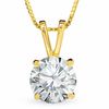 Thumbnail Image 0 of 1 CT. Certified Diamond Solitaire Pendant in 18K Gold (I/SI2)