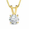 Thumbnail Image 0 of 1/2 CT. Certified Diamond Solitaire Pendant in 18K Gold (I/SI2)