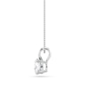 Thumbnail Image 1 of 1 CT. Certified Diamond Solitaire Pendant in 18K White Gold (I/VS2)