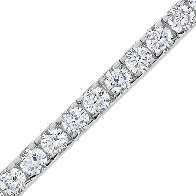 4 Ct T W Diamond Tennis Bracelet In 14k White Gold J I2 Tennis Bracelet In 14k White Gold