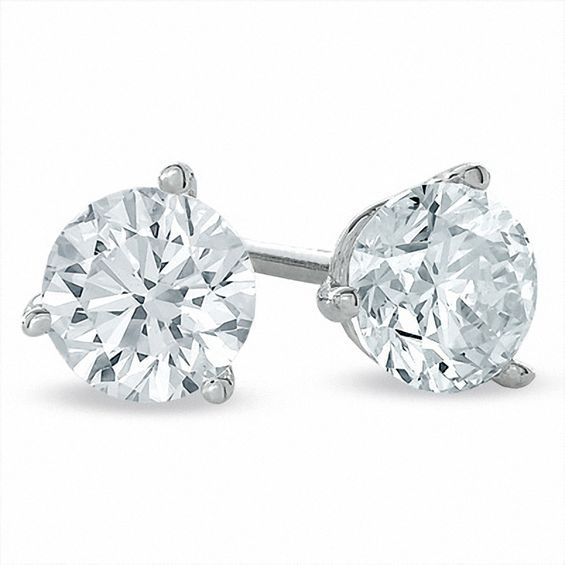 Zales Half Carat Diamond Earrings 2024 www.alhudapk