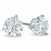 Thumbnail Image 0 of 1/2 CT. T.W. Certified Diamond Solitaire Stud Earrings in Platinum (I/SI2)